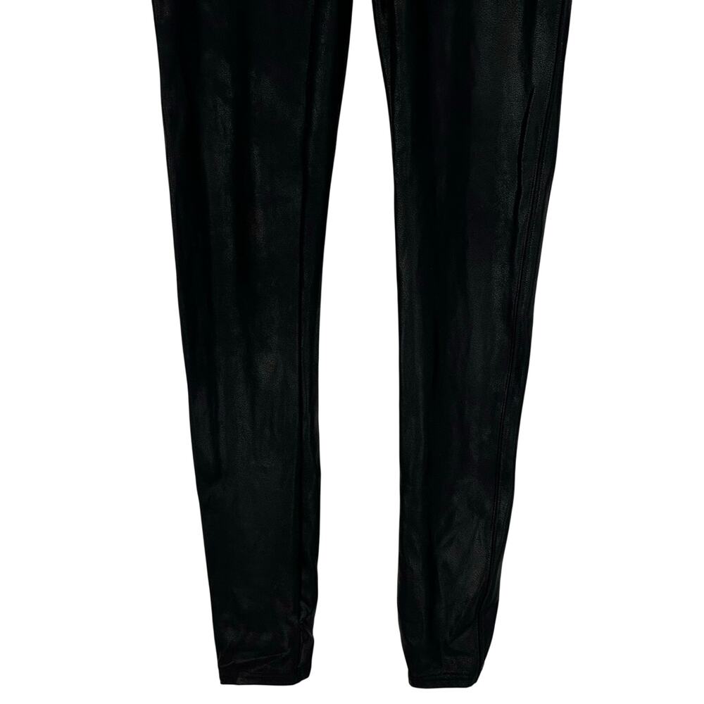 Spanx Faux Leather Leggings 2437 Black Size M - Picture 5 of 10